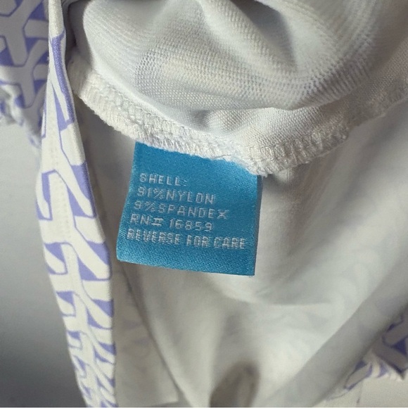 J. McLaughlin Purple Sage Catalina Cloth Ruched Dress - Picture 5 of 6